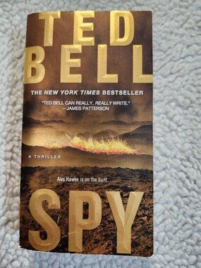 Ted Bell Spy Paperback Thriller Pocket Star Books 2007 Mass Market Preowned